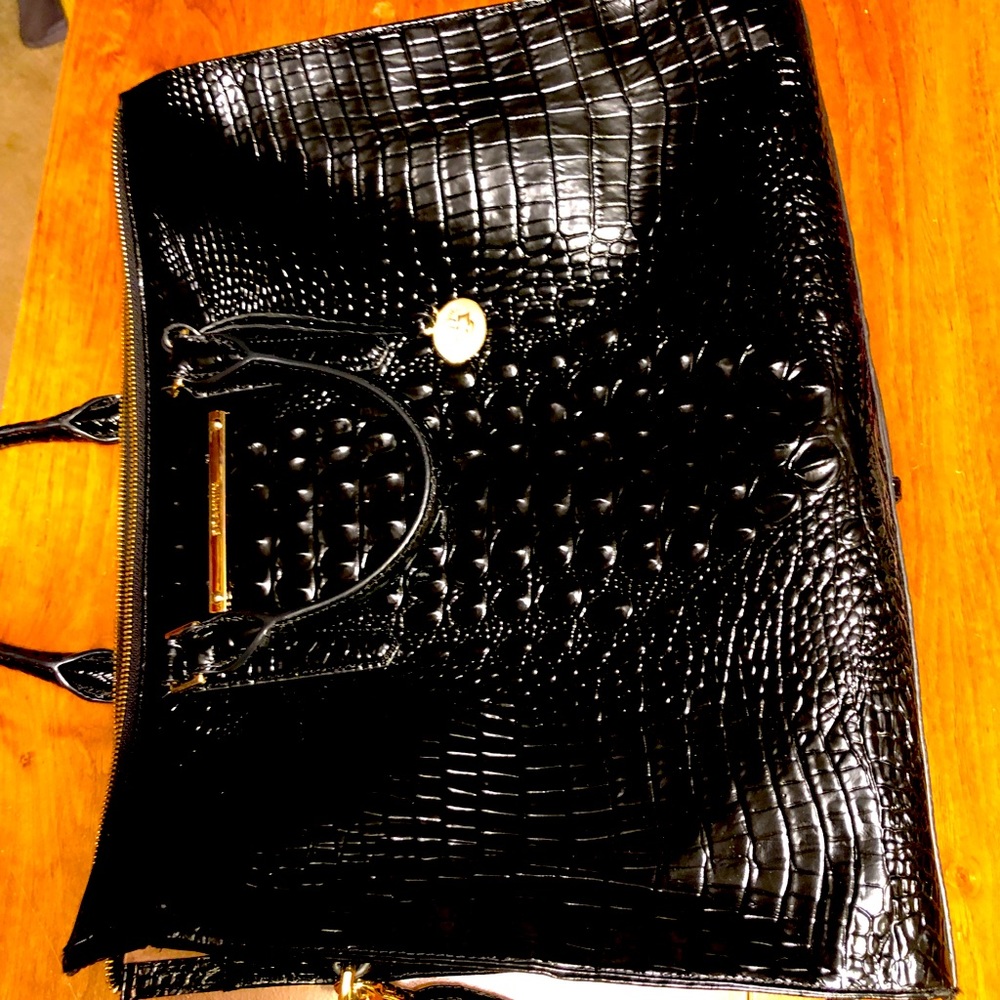 Brahmin Business Tote Black Melbourne